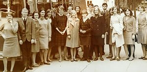 Vichy Group in front of BusMertaugh