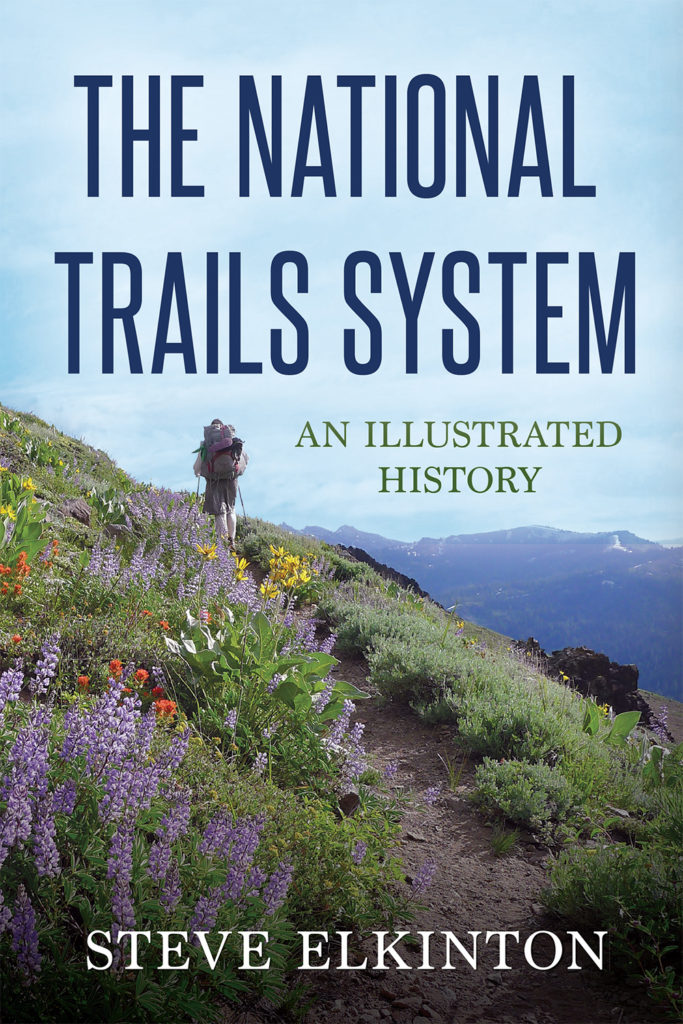 Book cover of The National Trail System by Steve Elkinton
