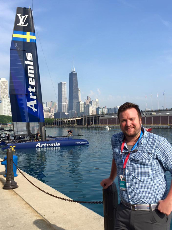 Nick at 2016 Americas Cup