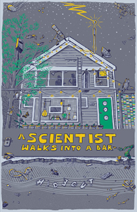 scientist walks into a bar poster
