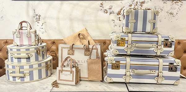 SteamLine Luggage is Launching a new line of soft handbags and totes this spring to coordinate with the company's luxury suitcases and hatboxes.
