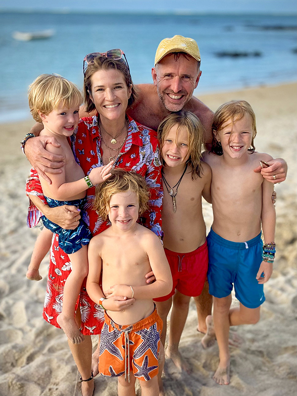 Traveling the world for two years with her family was “a more rewarding experience than you could ever imagine,” said Banks. “Hands down, it’s one of the best things that we’ve ever done, as a couple, as a family, even for the business in some ways.” 