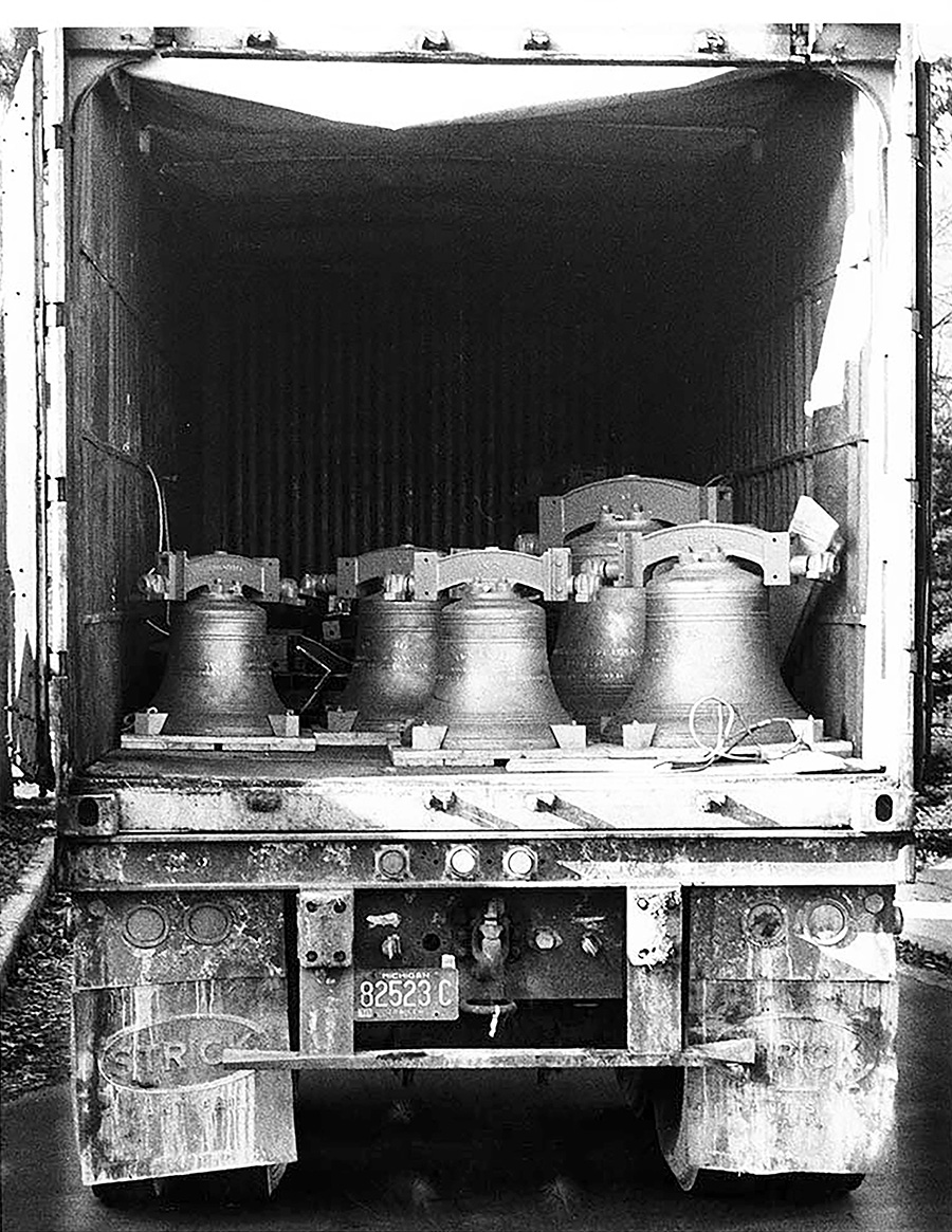 the bells of Stetson Chapel